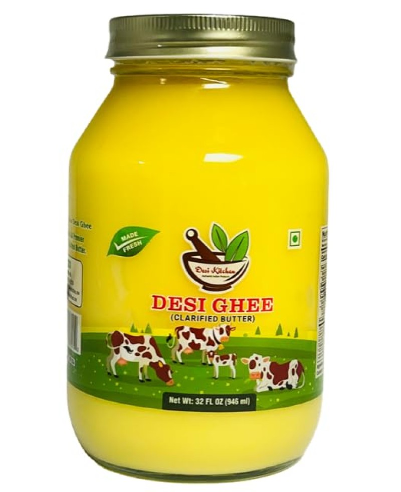 Desi Ghee (Clarified Butter) 32 FL OZ (946 ml)