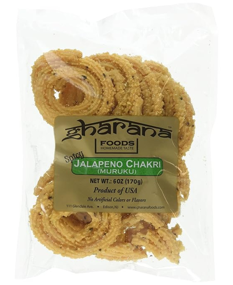 Gharana Foods Jalapeno Chakri 6oz