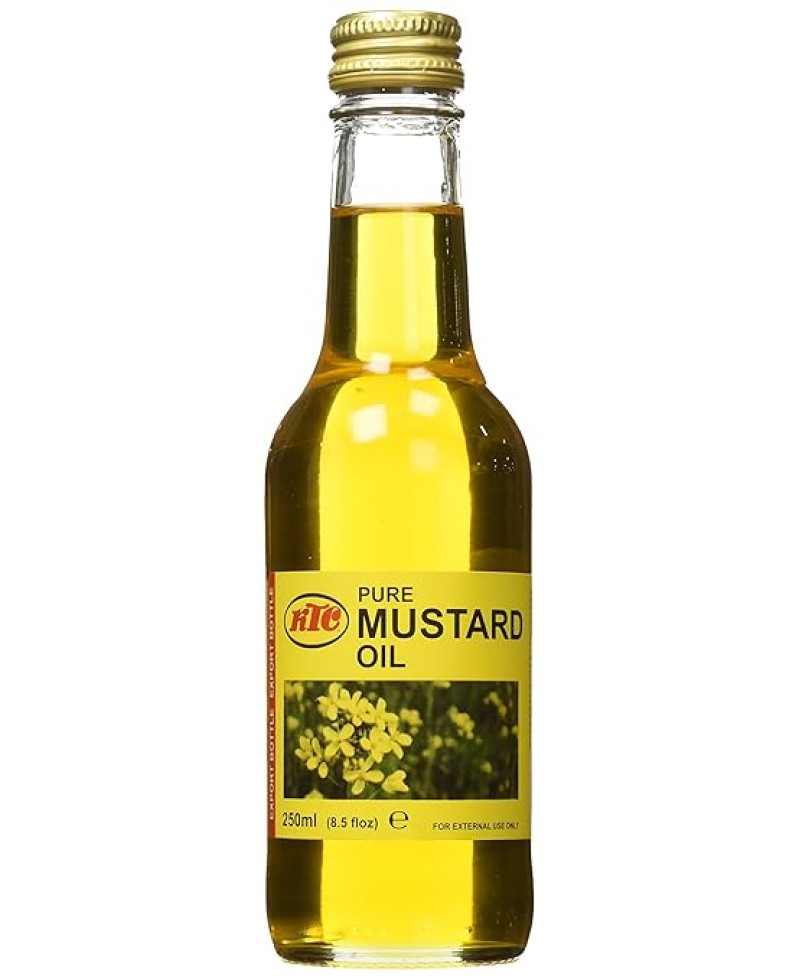 KTC Pure Mustard Oil - 8.5oz (250ml)
