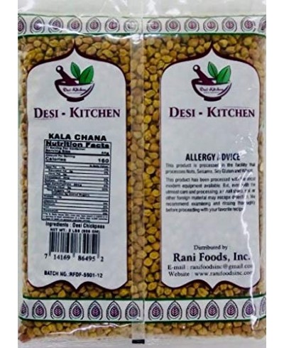 Kala Chana (small black garbanzo ) 4lbs