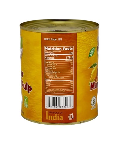 Mango Pulp (Kesar Mango Pulp) 30oz (850g)