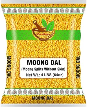 Moong Dal (Split) 4lbs (64oz)