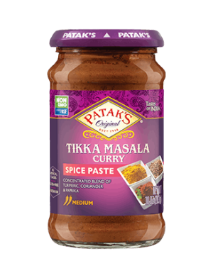 Patak's Tikka Masala Curry Spice Paste 10oz Non GMO 