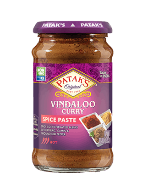 Patak's Vindaloo Spice Paste 10oz Non GMO