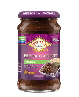 Patak's Brinjal Pickle 10oz Non GMO