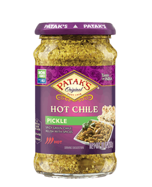 Patak's Chile Pickle 10oz Non GMO