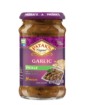 Patak's Garlic Pickle 10oz Non GMO