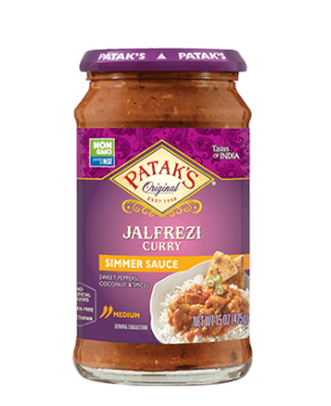 Patak's Jalfrezi Curry Simmer Sauce 150oz Non GMO