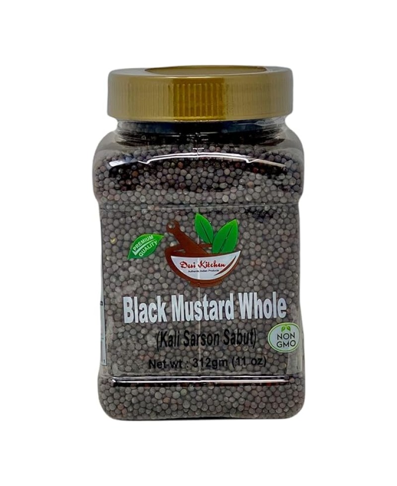 Black Mustard Whole (Kali Sarson Sabut) 312gm (11 oz)