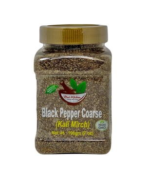 Black Pepper Coarse (Kali Mirch) 198gm (7oz)
