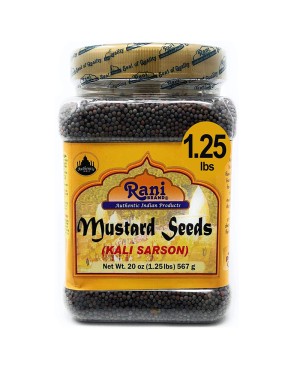 Rani Black Mustard Seeds Whole Spice (Kali Rai) 